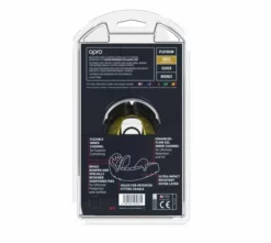 OPRO UFC GOLD Mouth Guard FOR BRACES - Black/ 002262001