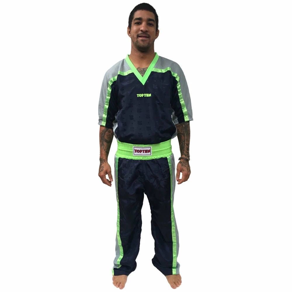 TopTen Top Ten Mesh Uniform - BlueNavy/grey/neon Green, 1605-22GD OFFERS 3 TopTen Top Ten Mesh Uniform - BlueNavy/grey/neon Green, 1605-22GD OFFERS