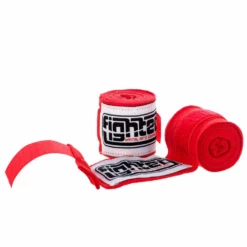 Fighter 2-Inch Red Polycotton Handwraps, JE-1559RD