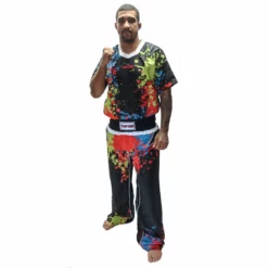 TopTen Top Ten SPLASH Energy Fighter Uniform - Black/red/yellow, 1682-BCE OFFERS