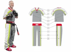 TopTen Top Ten Grey White Mesh Uniform 1605 Model - Grey/white/neon Yellow, 1605-21GD OFFERS 9 TopTen Top Ten Grey White Mesh Uniform 1605 Model - Grey/white/neon Yellow, 1605-21GD OFFERS