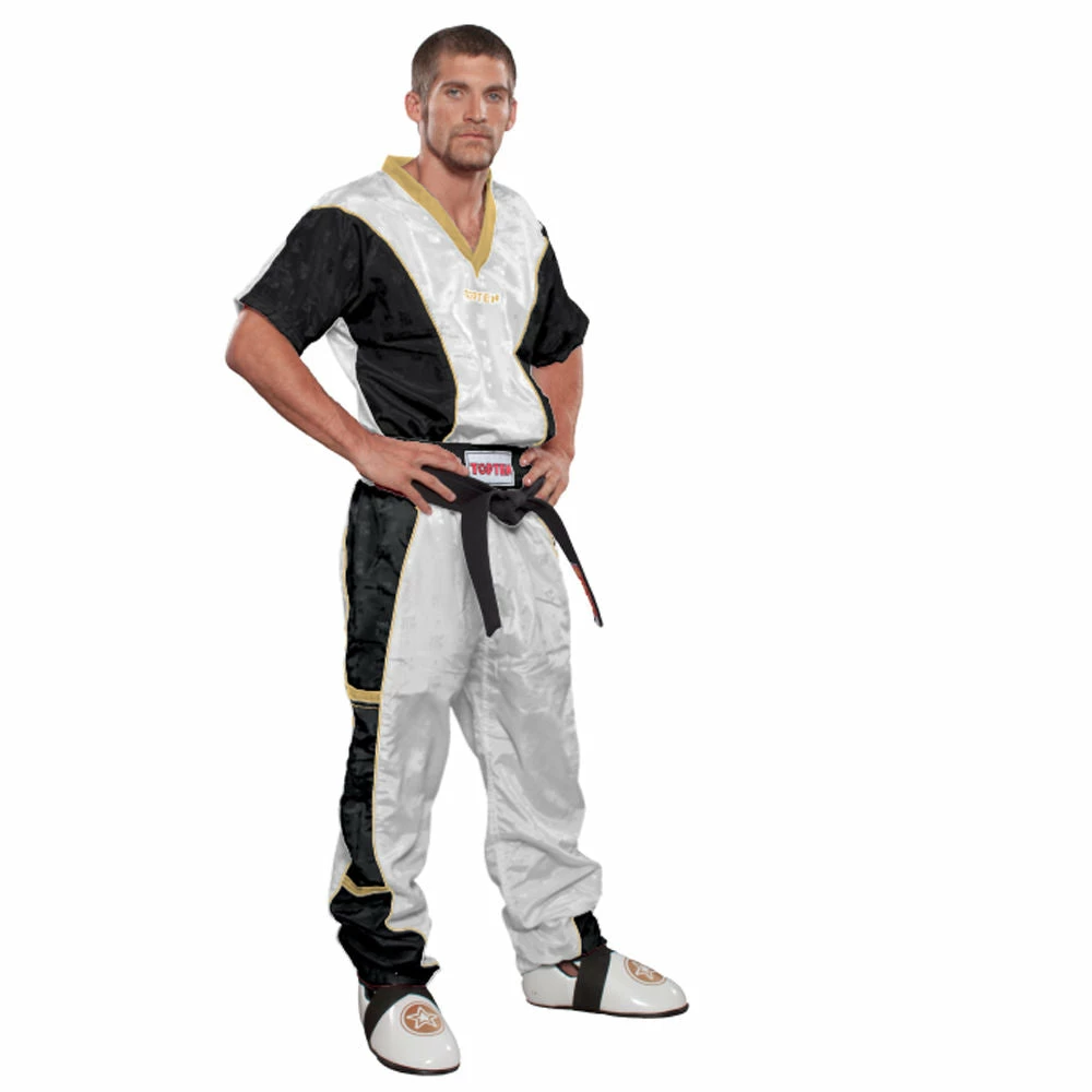 TopTen TOP TEN Uniform - White/black/gold, 1608-1WBG 3 TopTen TOP TEN Uniform - White/black/gold, 1608-1WBG