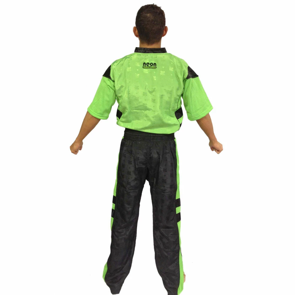TopTen OFFERS Fight Suit TOP TEN -uniform- Neon Green/black, 1681-51 7 TopTen OFFERS Fight Suit TOP TEN -uniform- Neon Green/black, 1681-51