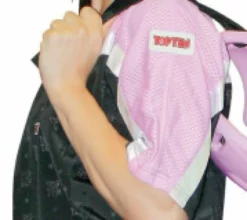 TopTen Top Ten Mesh Uniform 1605 Model - Black/pink, 1605-BLK-P