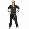 TopTen Top Ten Mesh Uniform 1605 Model - Black, 1605 BL UNIFORMS