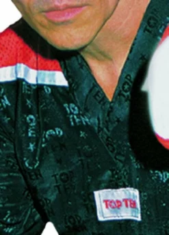 TopTen UNIFORMS Top Ten Mesh Uniform 1605 Model - Black/red, 1605 S