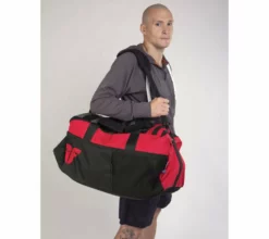 Sports Bag FIGHTER LINE XL - Red/grey/black TRAINING