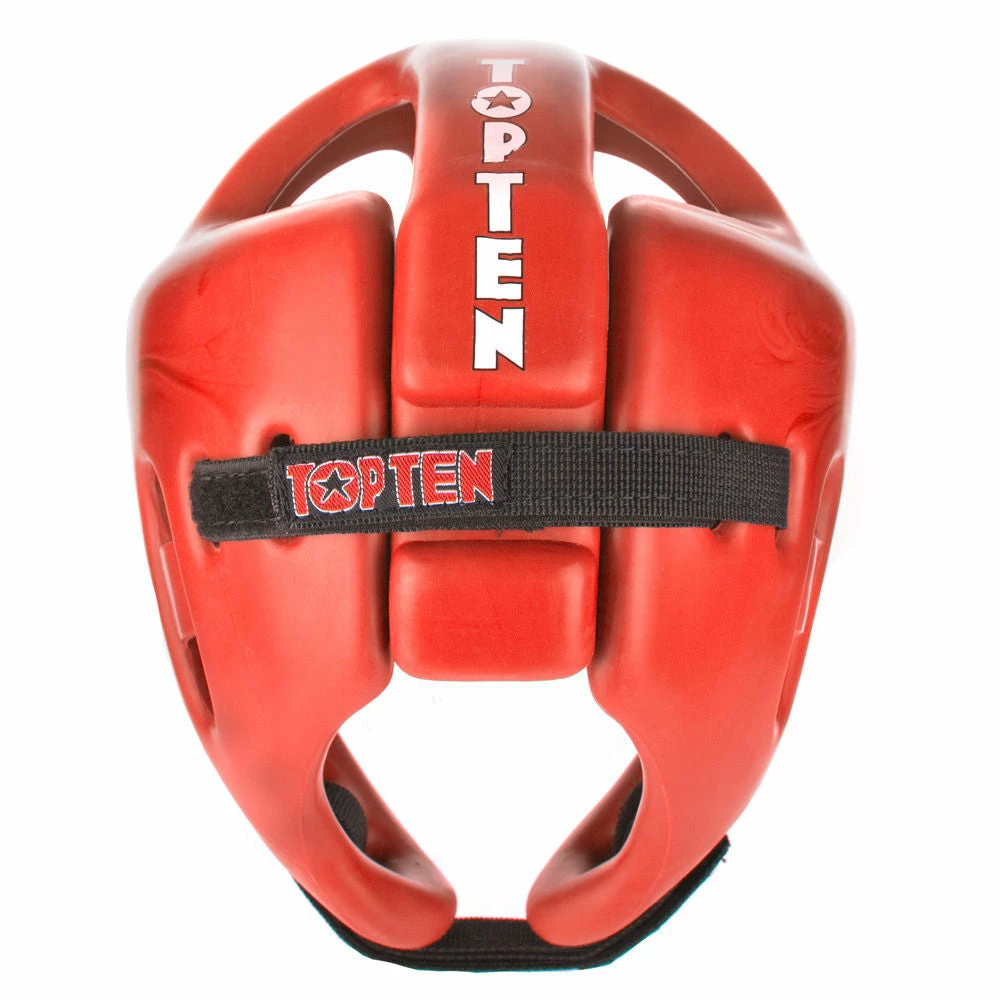 TopTen Red Competition Fight Head Guard - Red, 1061-R 6 TopTen Red Competition Fight Head Guard - Red, 1061-R