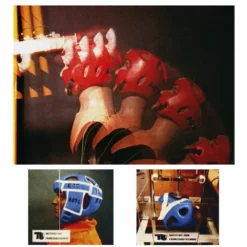 TopTen Red Competition Fight Head Guard - Red, 1061-R 8 TopTen Red Competition Fight Head Guard - Red, 1061-R