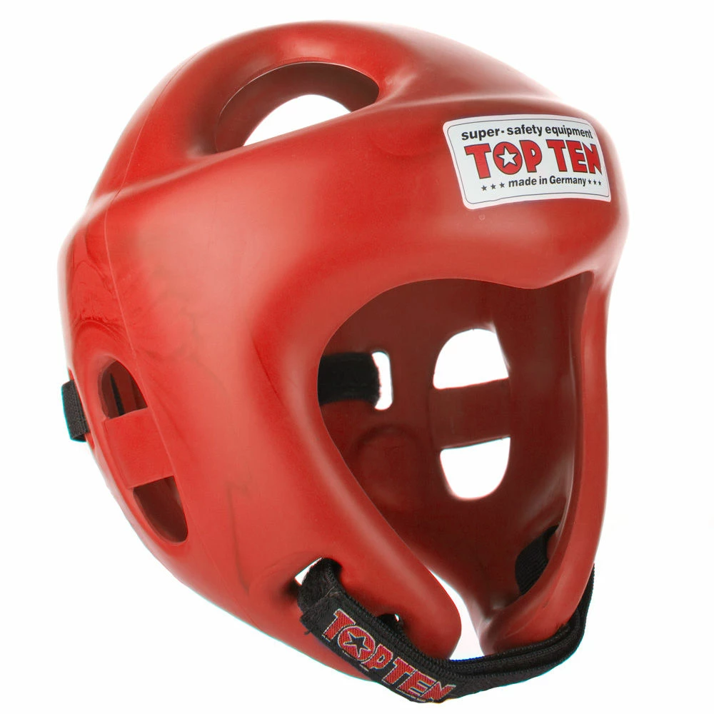 TopTen Red Competition Fight Head Guard - Red, 1061-R 3 TopTen Red Competition Fight Head Guard - Red, 1061-R