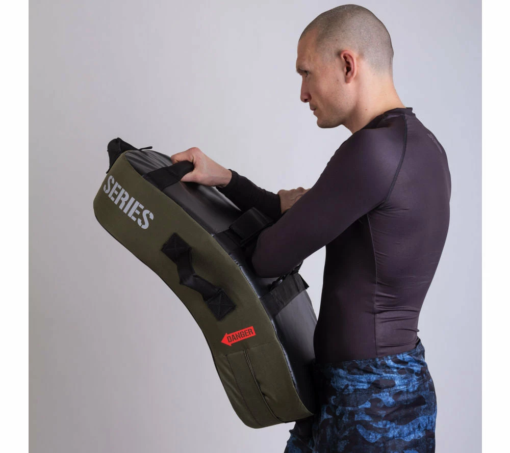 Fighter Kicking Shield - MULTI GRIP - TACTICAL SERIES - Green 7 Fighter Kicking Shield - MULTI GRIP - TACTICAL SERIES - Green