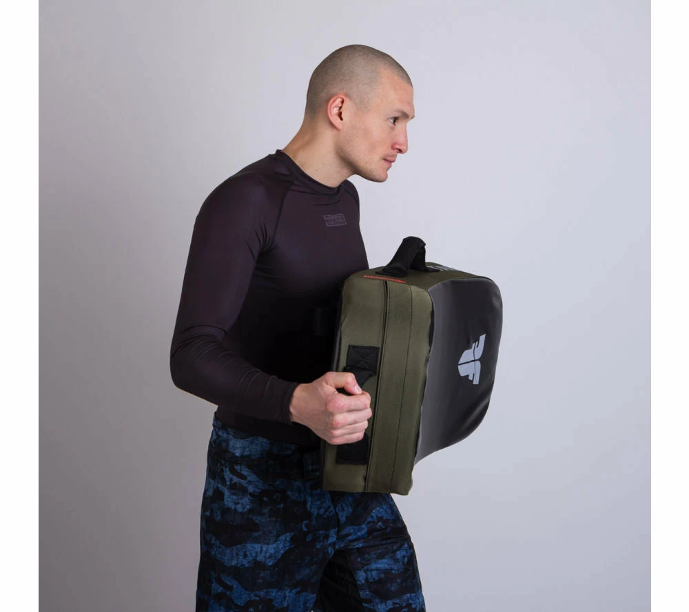 Fighter Kicking Shield - MULTI GRIP - TACTICAL SERIES - Green 9 Fighter Kicking Shield - MULTI GRIP - TACTICAL SERIES - Green