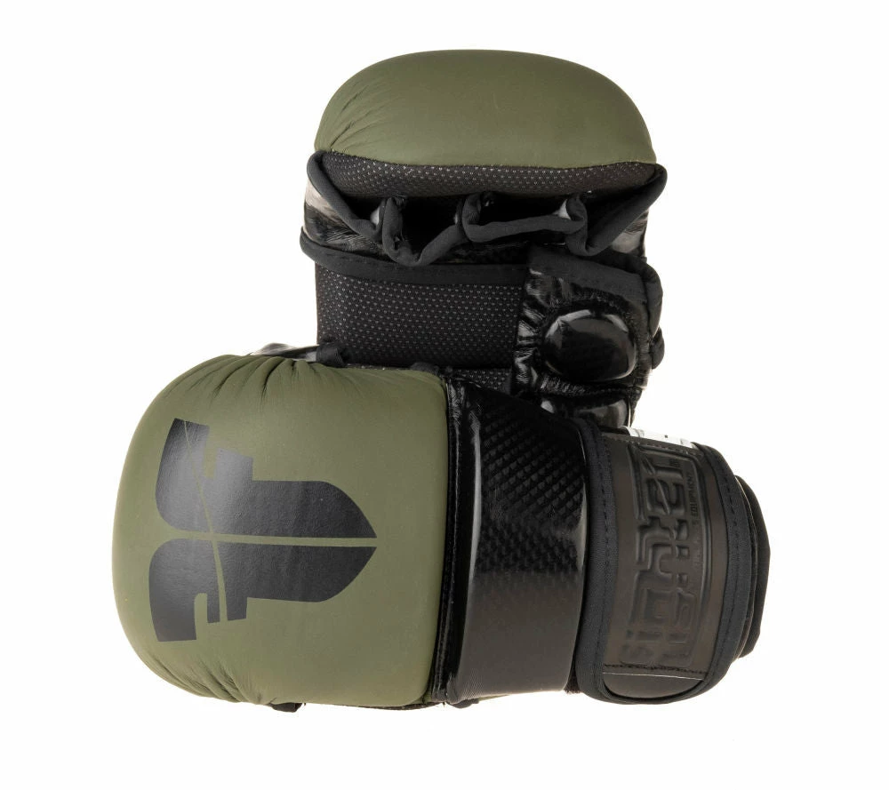 Fighter Training MMA Gloves - Khaki/black, FMG-001 3 Fighter Training MMA Gloves - Khaki/black, FMG-001