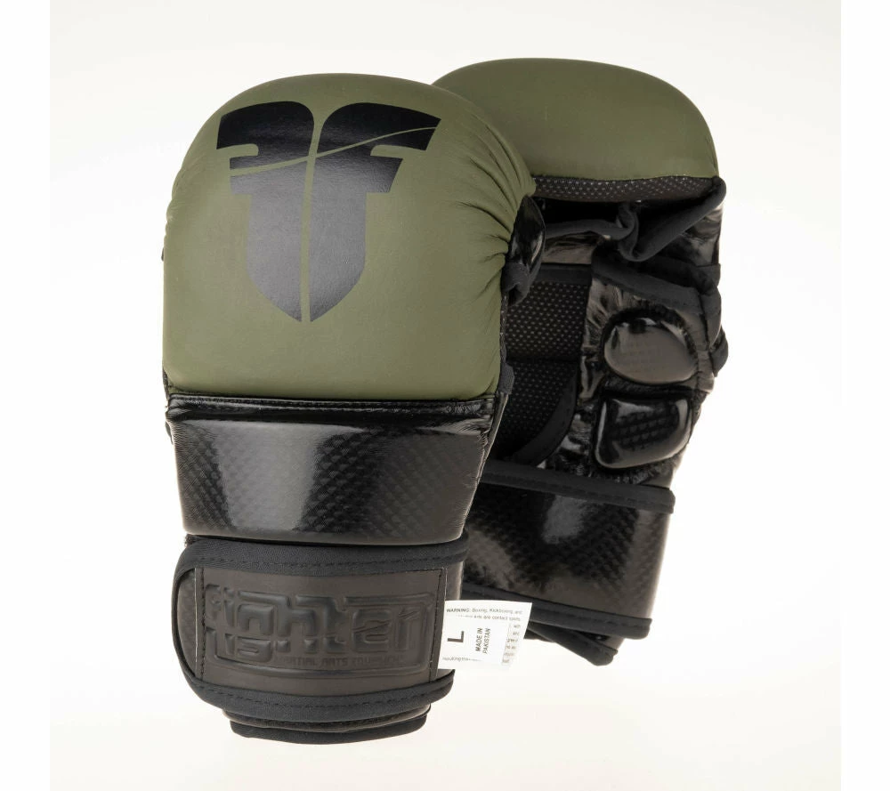 Fighter Training MMA Gloves - Khaki/black, FMG-001 7 Fighter Training MMA Gloves - Khaki/black, FMG-001