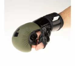 Fighter Training MMA Gloves - Khaki/black, FMG-001 20 Fighter Training MMA Gloves - Khaki/black, FMG-001