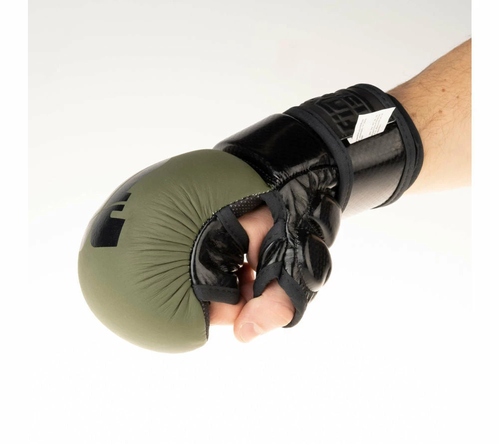 Fighter Training MMA Gloves - Khaki/black, FMG-001 9 Fighter Training MMA Gloves - Khaki/black, FMG-001