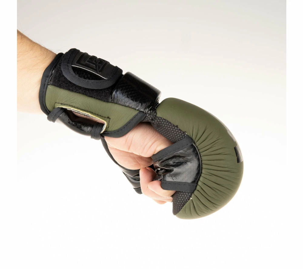 Fighter Training MMA Gloves - Khaki/black, FMG-001 11 Fighter Training MMA Gloves - Khaki/black, FMG-001
