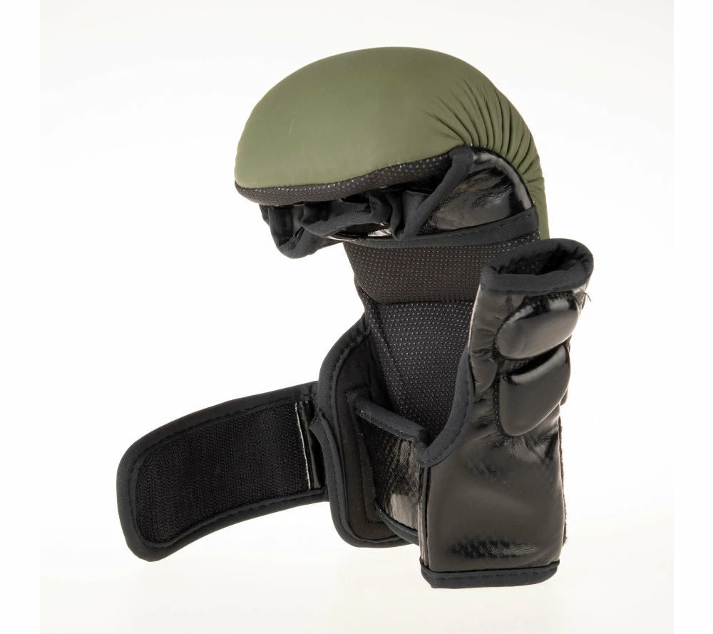 Fighter Training MMA Gloves - Khaki/black, FMG-001 14 Fighter Training MMA Gloves - Khaki/black, FMG-001
