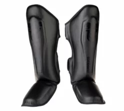 PROTECTION Fighter Thai Classic Shinguards - Black, JE1573BG