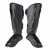 Fighter Shinguards Thai Ergo - Black, FSG-004BR