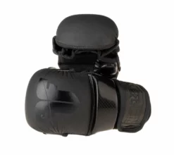 Fighter Training MMA Gloves - Black Logo, FMG-001