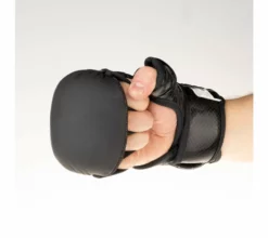 Fighter Training MMA Gloves - Black Logo, FMG-001