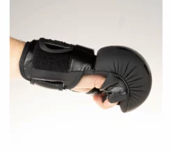 Fighter Training MMA Gloves - Black Logo, FMG-001