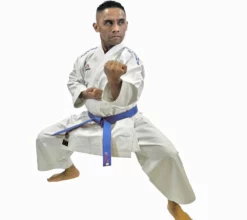 Uniforms & Gi Hayashi WKF Karate-Gi KATAMORI - Blue Embroidery, 0295-4