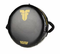 Fighter Round Shield - Golden Fighter TRAINING