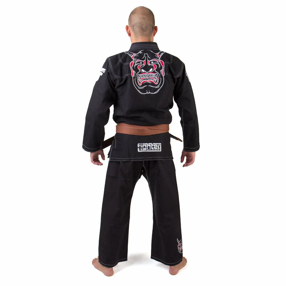 Fighter KIDS BJJ Gi Demon Uniform - Black, BJJB-01K OFFERS 4 Fighter KIDS BJJ Gi Demon Uniform - Black, BJJB-01K OFFERS