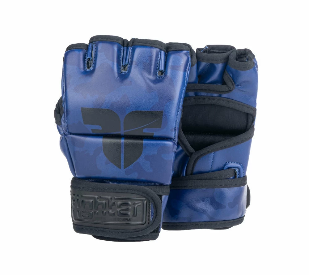 MMA Gloves Fighter Competition - Blue/camo 3 MMA Gloves Fighter Competition - Blue/camo