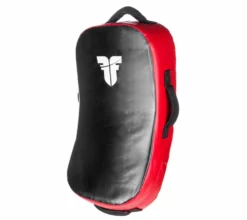 TRAINING Fighter Curved Kicking Shield - MULTI GRIP - Black/red, FKSH-02