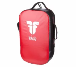 TRAINING Fighter Multi-Grip KIDS KICK SHIELD - Red/black, FKVB0002
