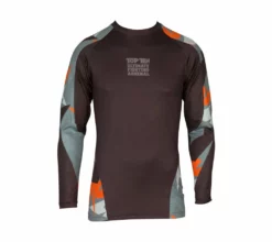 TopTen MMA Top Ten MMA Jungle Rashguard - Black/grey/neon Orange, 14121-93