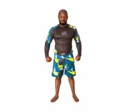 TopTen MMA Top Ten MMA Jungle Rashguard - Black/blue, 14121-96 OFFERS