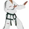 TopTen TOP TEN ITF Master Instructor Uniform - Diamond 1 - White, M.I.3 UNIFORMS