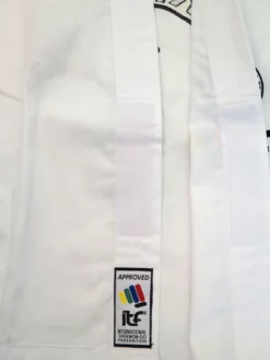 TopTen TOP TEN ITF KYONG Student Uniform - Embroidered White TKD Dobok, 16691-1