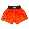 Fighter Thai Shorts Bangkok Plain - Orange/black, FP07 APPAREL