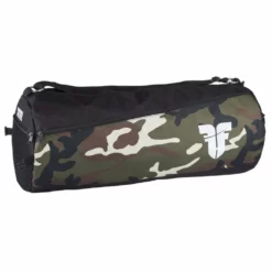 TRAINING Fighter Round Shoulder Bag - Black/camo, FSB-06