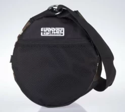 TRAINING Fighter Round Shoulder Bag - Black/camo, FSB-06