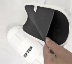TopTen Shin Guard TOP TEN WAKO - White, 3208-1 PROTECTION