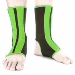 Ankle Support Fighter - Black/neon Green, FAS-05