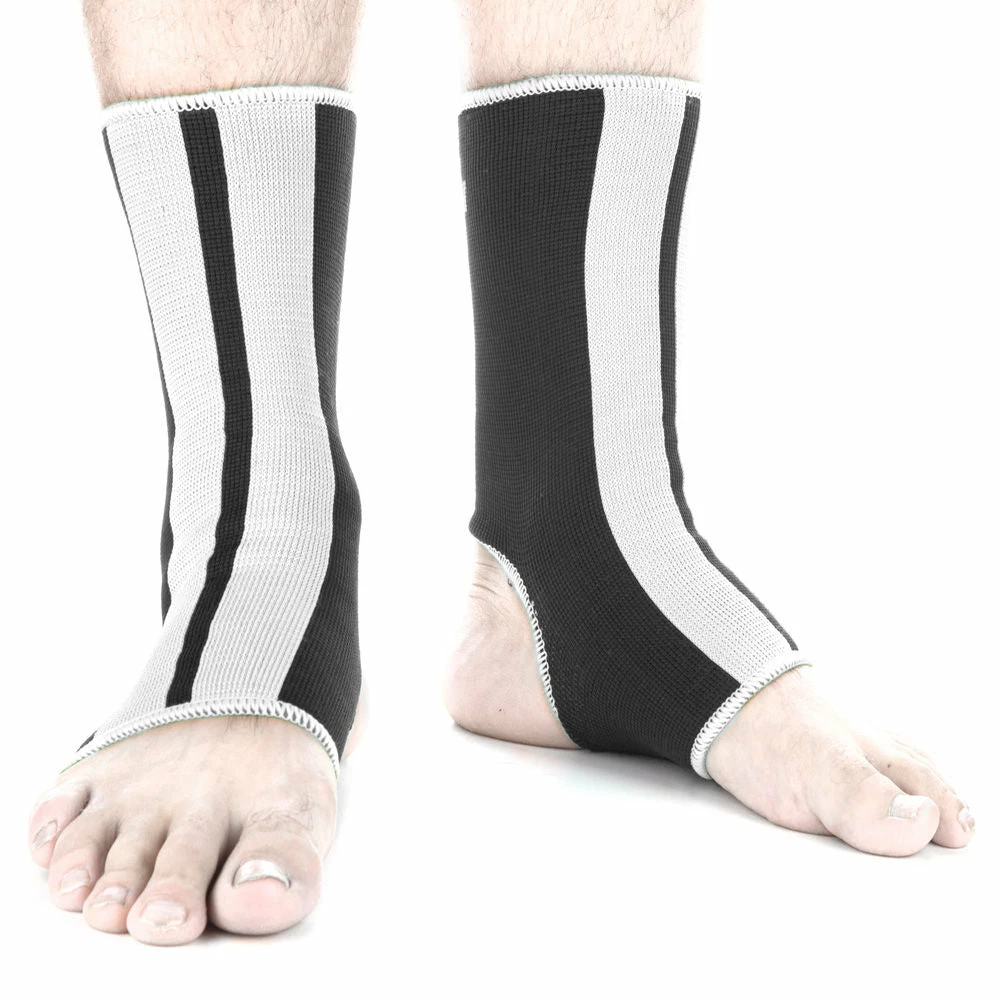 Ankle Support Fighter - Black/white, FAS-01 OFFERS 3 Ankle Support Fighter - Black/white, FAS-01 OFFERS