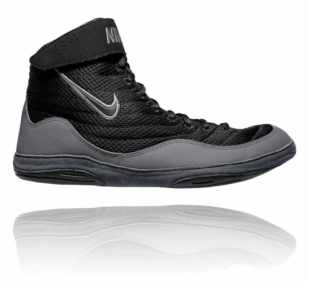 FOOTWEAR Nike JUNIOR Inflict Wrestling Shoes - Black/grey, 325256003 3 FOOTWEAR Nike JUNIOR Inflict Wrestling Shoes - Black/grey, 325256003