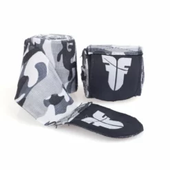 Fighter Handwraps - Grey Camo, FHW-001GC