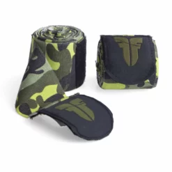 Fighter Handwraps - Green Camo, FHW-001GNC