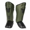 PROTECTION Fighter Thai Classic Shinguards - Khaki/black, JE1573GNB