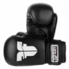 PU Basic Fighter Gloves - Black, 1376APUBLK