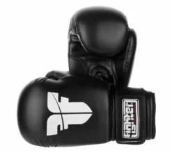 PU Basic Fighter Gloves - Black, 1376APUBLK