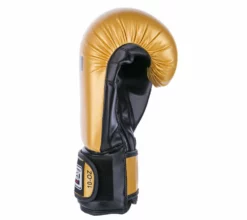 PU Basic Fighter Gloves - Gold/black, 1376APUGL